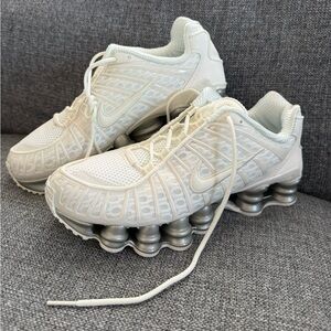 Nike Shox TL White Trainers